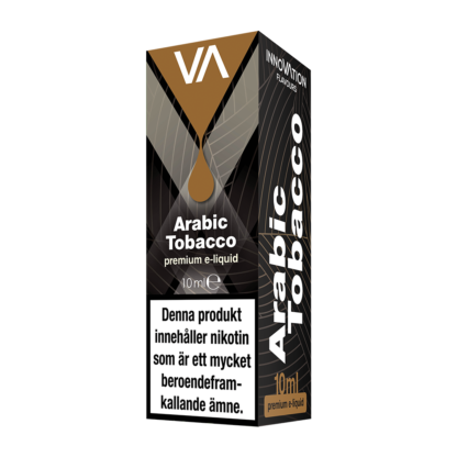 INNOVATION Arabic Tobacco vape juice has a tobacco flavour with deep honey aftertaste.