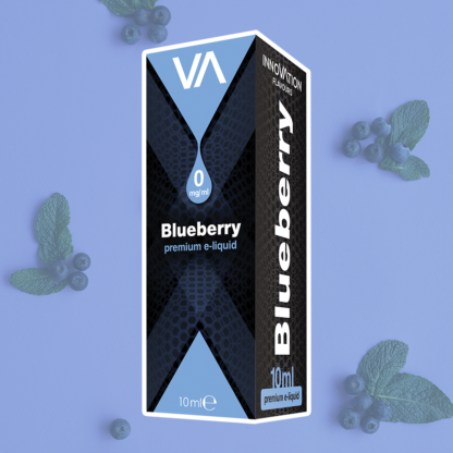 INNOVATION Blueberry vape juice has a strong sweet and dense taste of blueberry.