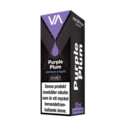 INNOVATION Purple Plum E-liquid with plum flavour. Slight sweet taste and good finish. Soft smoke notes.