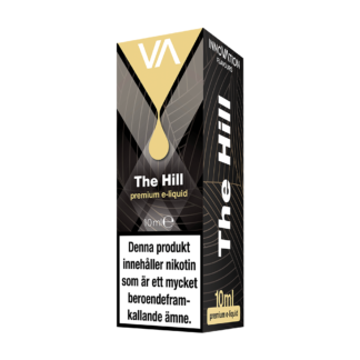 INNOVATION The Hill E-juice has a raw tobacco taste with an added liqueur aftertaste.