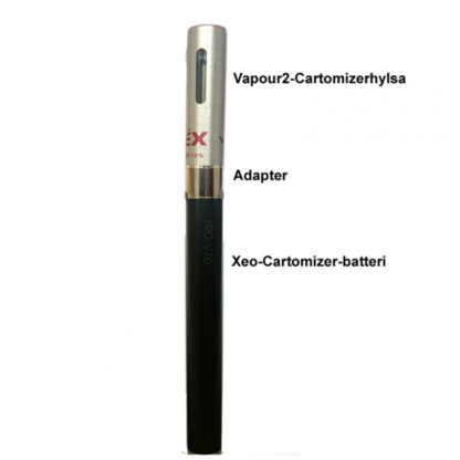 Vapour2 EX adapter for XEO Cartomizer batteries