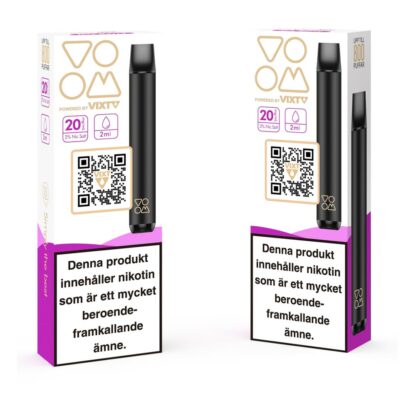 voom mini mix berry disposable package
