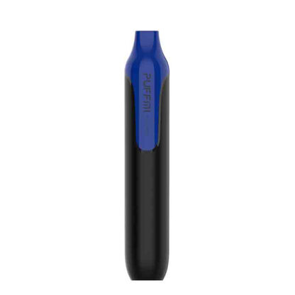 Puffmi DP500 blue razz disposable black and blue e-cigarette