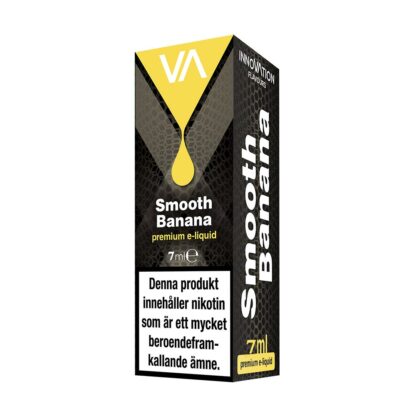 Innovation Flavours smooth banana e-juice 7 ml black and yellow package