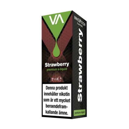 Innovation Flavours strawberry e-juice 7 ml black and green package