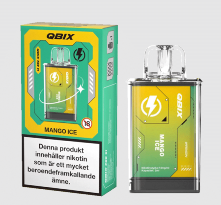 QBIX Mango Ice 14mg – Pod