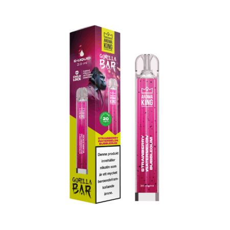Aroma King Gorilla Strawberry Watermelon Bubblegum 20mg