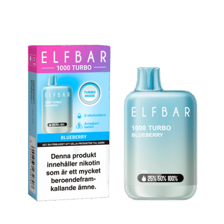 Elfbar Turbo Blueberry 20mg