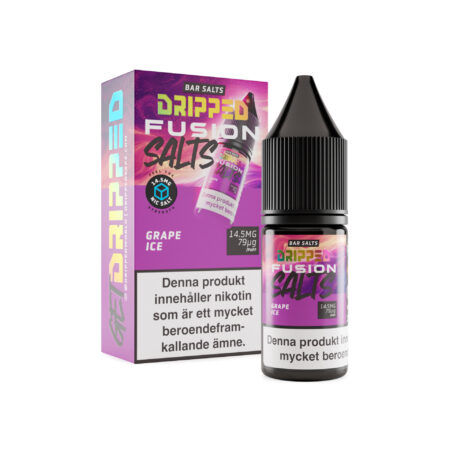 DRIPPED FUSION SALT Grape Ice 14,5mg 10ml