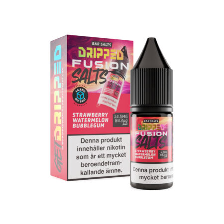 DRIPPED FUSION SALT Strawberry Watermelon Bubblegum 14,5mg 10ml
