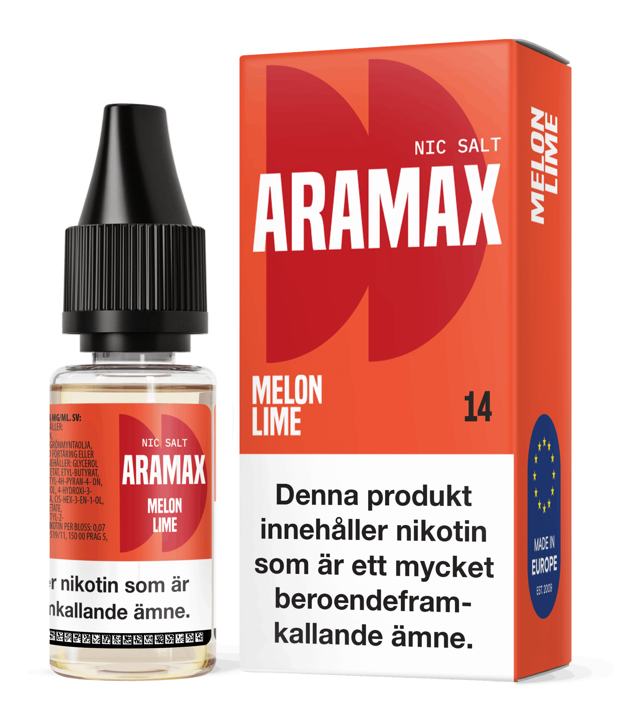 Aramax Salt Melon Lime 10ml 14mg