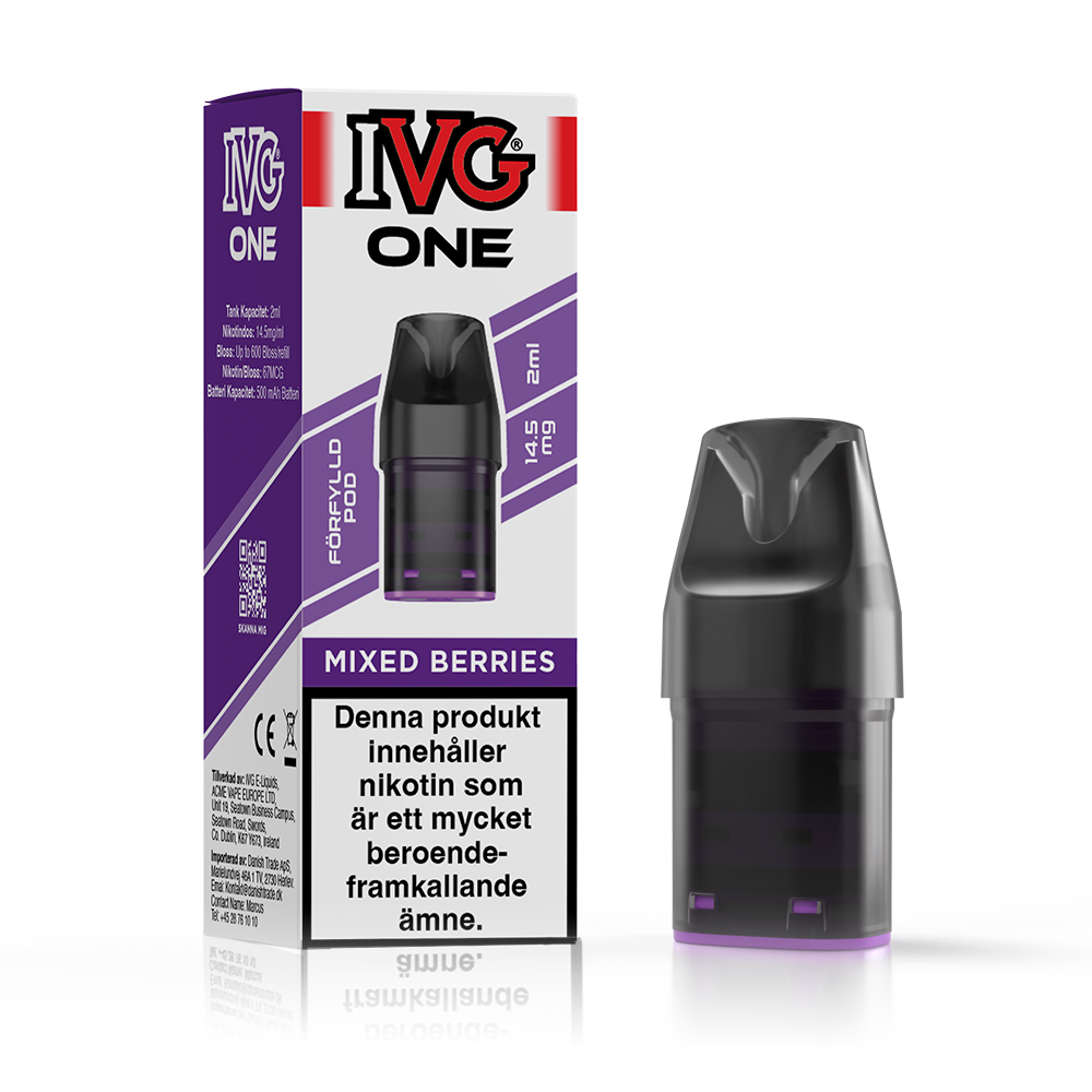 IVG ONE POD Mixed Berries 14,5mg 2ml