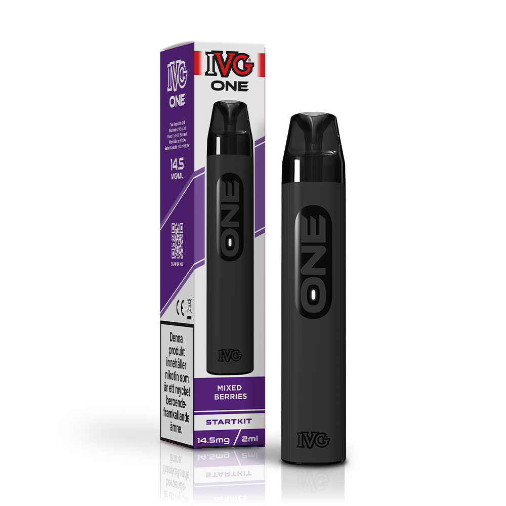 IVG ONE KIT Mixed Berries 14,5mg 500mAh