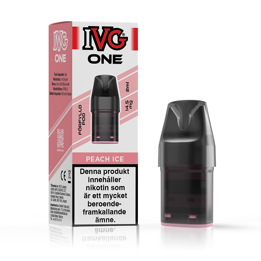 IVG ONE POD Peach Ice 14,5mg 2ml